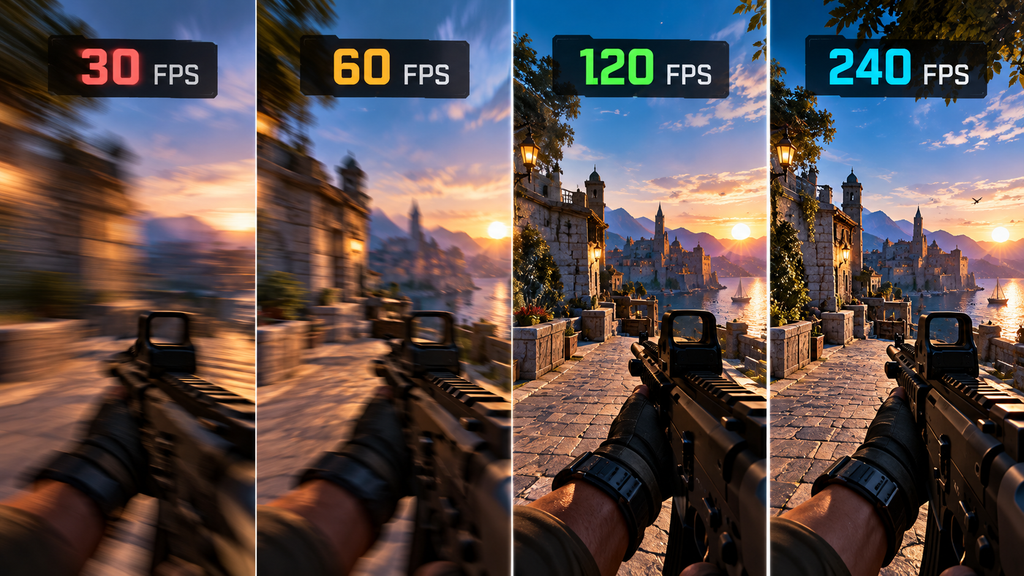 FPS Nedir? 30, 60, 120 ve 240 FPS Arasındaki Fark