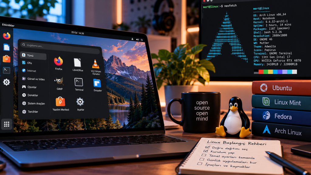Linux’a Geçmek İsteyenler İçin Başlangıç Rehberi