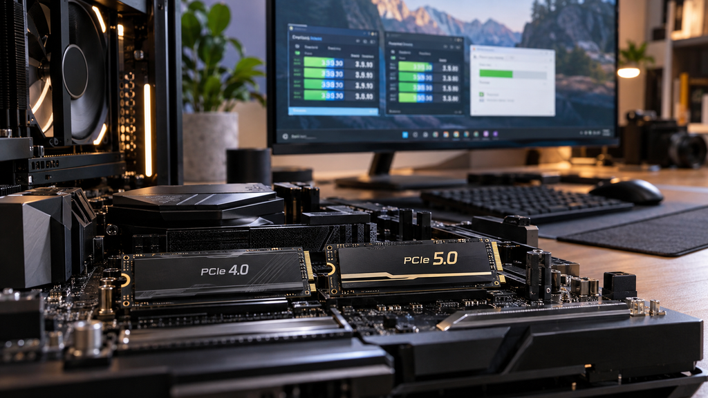 PCIe 4.0 ile PCIe 5.0 SSD Arasında Günlük Kullanımda Fark Var mı?