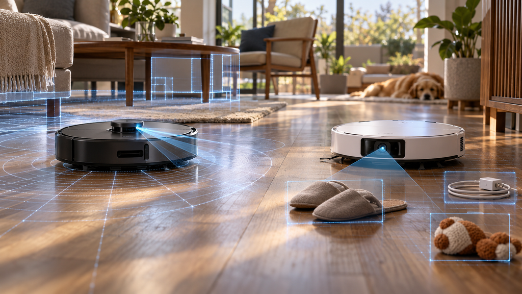 Robot Süpürgede LiDAR mı Kamera mı Daha İyi?