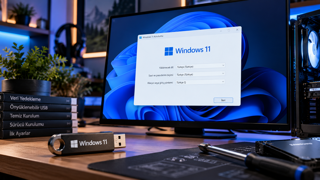 Windows 11 Temiz Kurulum Rehberi