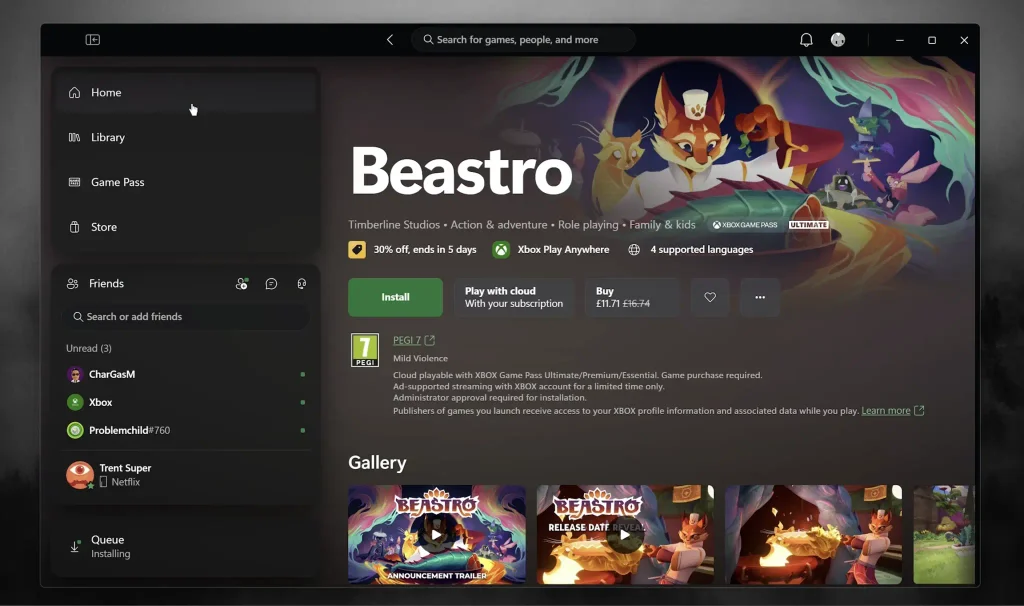Microsoft’tan Xbox PC Uygulamasına Büyük Yenilik