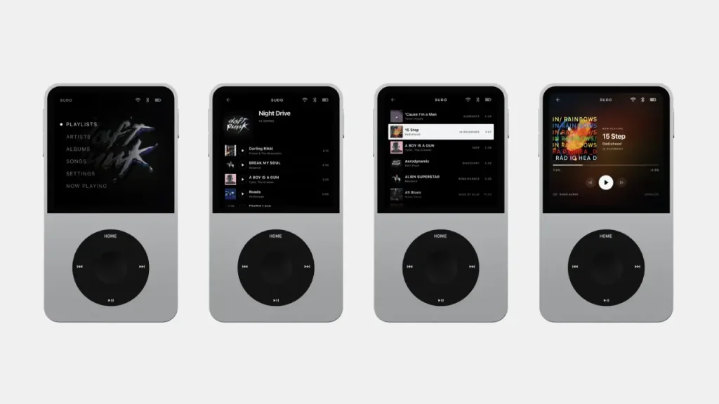 iPod benzeri Sudo geliyor: Fiziksel tekerlek, kulaklık jakı ve microSD